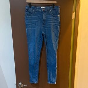 Madewell 10” High-Rise Skinny Denim Jeans